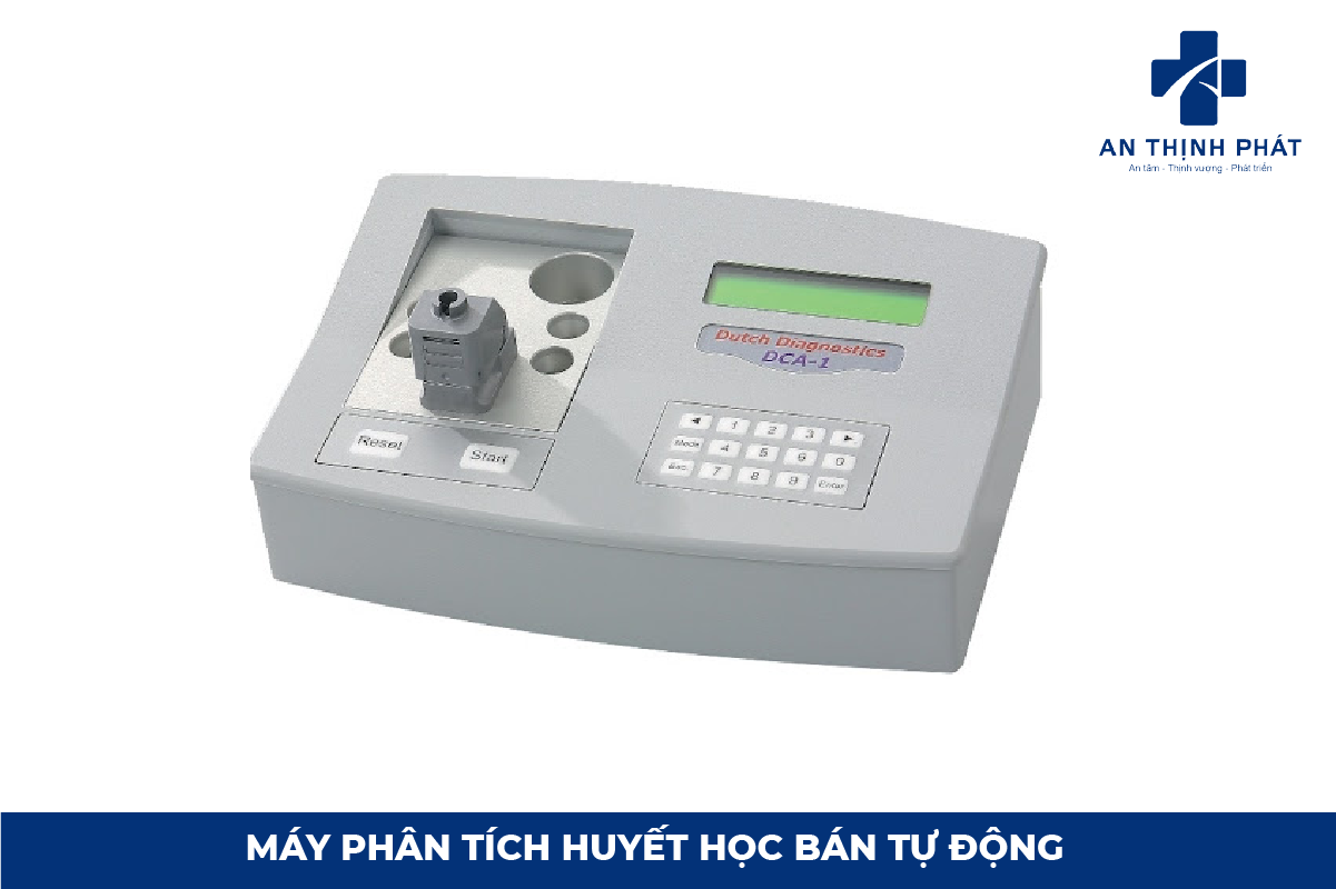 Máy phân tích huyết học bán tự động ( Nguồn Internet )