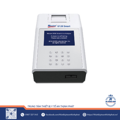 MÁY PHÂN TÍCH NƯỚC TIỂU MISSION U120 SMART URINE ANALYZER - Hình ảnh 2