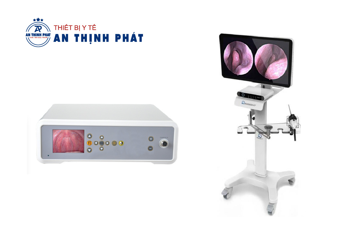 Về kích thước và tính di động của máy nội soi tai mũi họng cầm tay và cao cấp