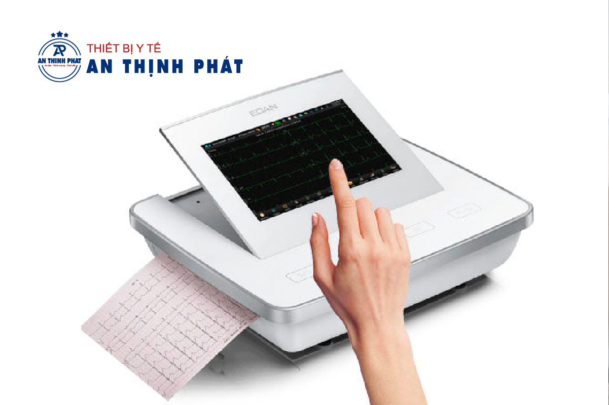 Cách sử dụng máy điện tim 3 cần ở chế độ ghi thủ công