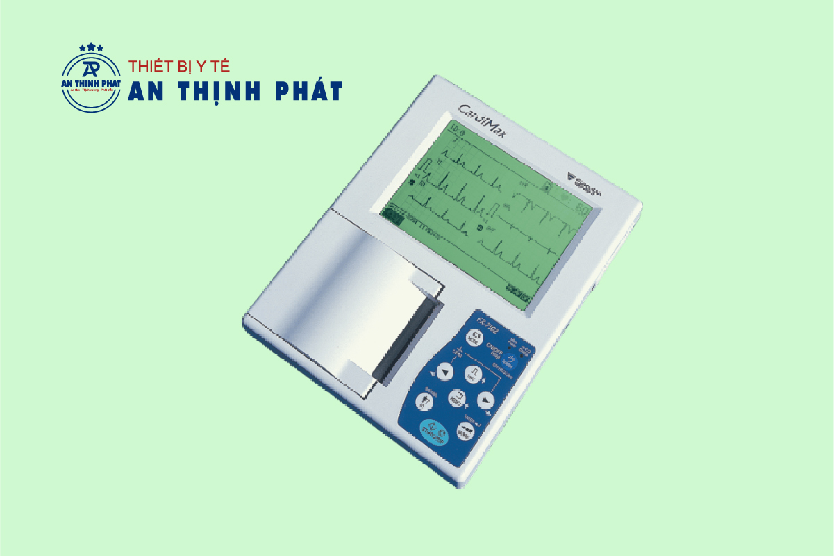 Cách sử dụng máy điện tim 3 cần ở chế độ ghi tự động
