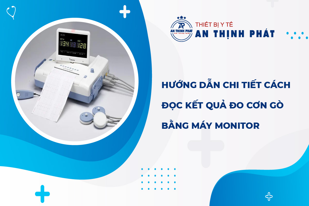 Hướng dẫn chi tiết cách đọc kết quả đo cơn gò bằng máy monitor